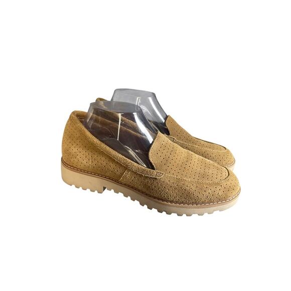 Skechers Shoes - Skechers Women’s Marlie Chestnut Suede Air Cooled Arch Fit Loafers Size-9